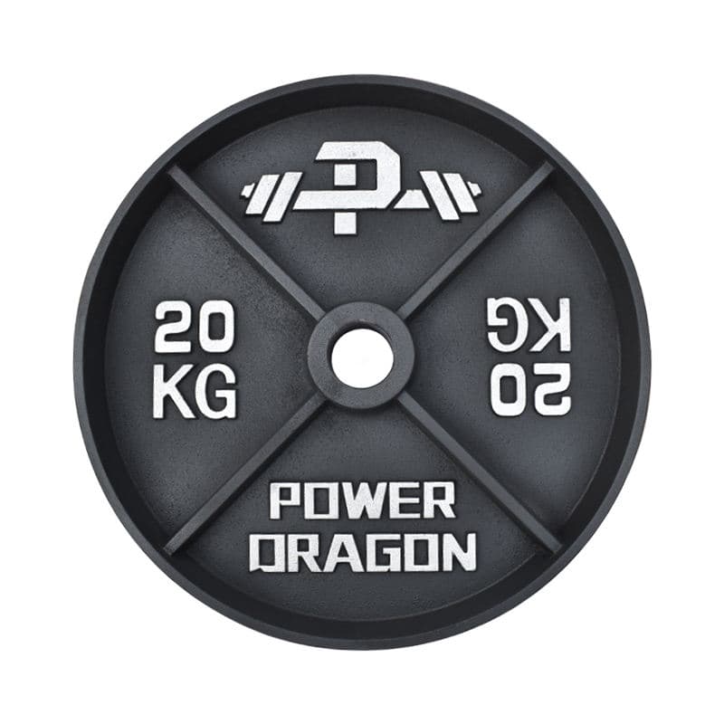 Black Gym Weight Plates